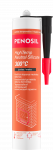 Atsparus kar&scaron;čiui silikonas PENOSIL Hightemp Neutral Silicone +300&deg;C, juodos sp., 300 ml