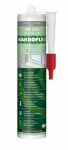 Neutralus silikoninis hermetikas MAKROFLEX NA 109, pilkos sp., 300 ml