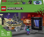 Konstruktorius LEGO Minecraft Nether & End Portal Journey