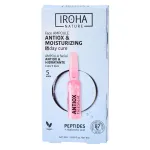 Antioksidacinės drėkinamosios veido ampulės su peptidais IROHA nature Peptides Antiox Face Ampoule, 5 x 1,5 ml