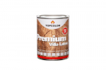 Medinių fasadų dažai TOPCOLOR PREMIUM VILLA LATEX, pusiau matiniai, žalios sp., 1 l