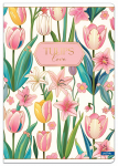 Sąsiuvinis A4 52lap. 80g TULIPS linija