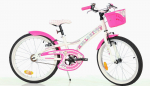 Vaiki&scaron;kas dviratis Dino Bikes HELLO KITTY, 20''