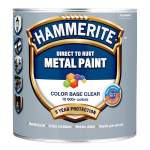 Metalo dažai HAMMERITE SMOOTH FINISH, balta, 2,5 l