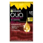 Plaukų dažai Garnier Olia, 6.60 intensyvi raudona