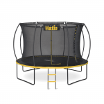 Batutas HATIS 3,66 m. su vidiniu apsauginiu tinklu ir laipteliais