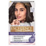 Plaukų dažai L&rsquo;Or&eacute;al Paris Excellence Cool Creme, 5.11 itin pelenų &scaron;viesiai ruda