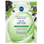 Lak&scaron;tinė veido kaukė su detoksikuojančiu serumu Nivea Skin Detox
