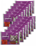 Konservuotas kačių ėdalo rinkinys WHISKAS Classic Meals, 4 x 85 g, 13 vnt.