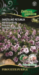 Darželinių petunijų PIROUETTE PURPLE sėklos, 10 vnt./pak.