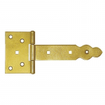 Vartų lankstas ZB0250, 250 x 60 x 90 x 35 mm, universalus, geltonai cinkuotas