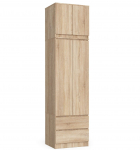 Spinta su antresolė S60 CLP, ąžuolo