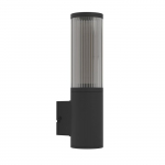 Sieninis lauko &scaron;viestuvas EGLO SALLE, IP54, E27, 1x15W, juodos sp., 8,1x11,5x32,6cm