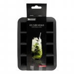 Silikoninė ledukų &scaron;aldymo formelė, juodos sp., 4 x 14 x 19 cm