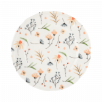 Desertinė lėk&scaron;tė AURORA French Flower, baltos sp., &oslash;20 cm