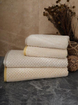 Vonios rank&scaron;luostis CREYA, pilkos sp., 50 x 90 cm, 100% medvilnės, 450 g/m2