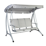 Trivietė sūpuoklė MAIRY, 193 x 114 x 171 cm