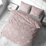 Patalynės komplektas SAVAS HOME PROVANCE CORAL, 140 x 200 cm, 50 x70 cm, 100% mikropluo&scaron;to