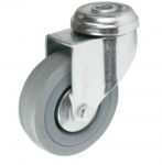 Vežimėlio ratukas, &Oslash;75 mm, su stabdžiu, 60 kg