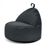 Sėdmai&scaron;is Round XL Glow , 85x85x70 cm, tamsiai pilka