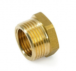 Žalvarinė redukcija GENERAL FITTINGS, 1"x 3/4", i&scaron;or/vid