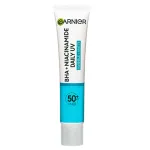 Dieninis veido fluidas nuo netobulumų Garnier Pure Active BHA + Niacinamide SPF 50+, 40 ml