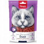 Skanėstas katėms WANPY, vytintos antienos juostelės, 80 g
