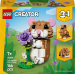 Konstruktorius LEGO Creator Cute Hamster with a Flower