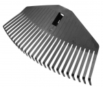 Grėblys be koto FISKARS Solid, 25 dantų, 52 cm