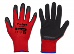 Sodo ir darbo pir&scaron;tinės Bradas PERFECT SOFT RED, 8 dydis, 6 vnt.