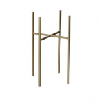 Augalų stovas SCOTT, auksinės sp., 16 x 35 cm