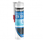 Sanitarinis silikoninis hermetikas CERESIT CS25 Express, baltos sp., 280 ml