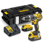 Smūginis gręžtuvas su akumuliatoriumi Dewalt DCD796P2, 18 V, 5 Ah