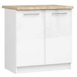 Virtuvės spintelė OLIVIA S 80 cm, balta
