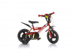 Vaiki&scaron;kas dviratis Dino Bikes Pro Cross, juodas/raudonas, 12"