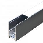 Pavir&scaron;inio montavimo bėgelis magnetinės sistemos VESTALIGHT VESTA1060M, 48V, 5,3x2,6x200cm