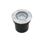 Lauko LED &scaron;viestuvas į grindinį SPECTOR LIGHT IP67 4200K 5W 425lm chromo sp,  &oslash;8x8 cm