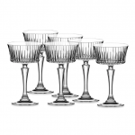 Kri&scaron;tolinės &scaron;ampano taurės RCR Timeless, 260 ml, 6 vnt