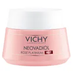 Stiprinamasis atkuriamasis naktinis veido kremas Vichy Neovadiol Rose Platinium, 50 ml
