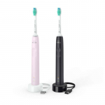 Elektrinis dantų &scaron;epetėlis Philips HX3675/15, juodas/rožinis