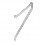 Lentynos laikiklis, 350 x 130 mm, pilkos sp.