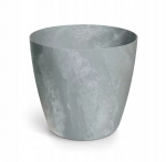 Plastikinis vazonas MATE BETON EFFECT, betono sp., 24 x 22 cm