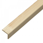 I&scaron;orinis kampas, pu&scaron;is, dygiuotas, 20 x 20 x 2750 mm