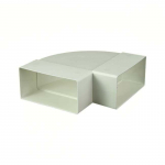 Ortakio alkūnė KLH, 110 x 55 mm, horizontali, 90&deg;