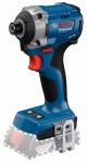 Akumuliatorinis smūginis suktuvas BOSCH GDR 18V-215 Solo, 18 V, 215 Nm, 1/4", be akumuliatoriaus