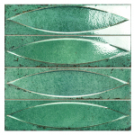 Akmens masės plytelės LENS AQUA, 33 x 33 cm