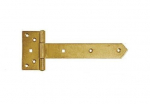 Vartų lankstas ZBW 600, 600 x 40 x 110 x 4,0 mm, universalus, geltonai cinkuotas, 811501