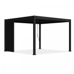 Vertikalios žaliuzės pavėsinėms Pergola ELEGANCE/DELUXE/FUSION 1.2 m, antracito sp. (113.3&nbsp;cm)