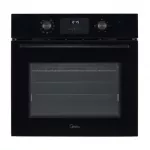 Orkaitė Midea MBO65M80M1-BK, juodos sp.