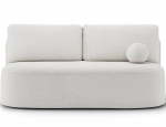 Sofa-lova Lilana Royal 01, balta sp., 193 x 96 cm x 93 cm